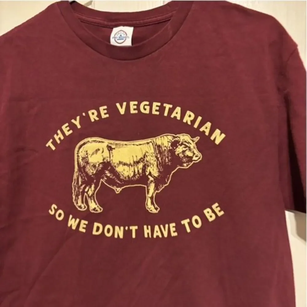 They’re Vegetarian So We Don’t Have To Be Size Medium T-Shirt